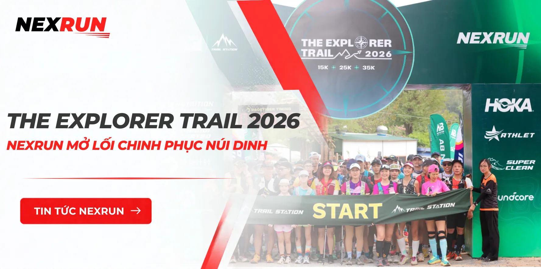 The Explorer Trail 2026: NEXRUN Mở Lối Chinh Phục Núi Dinh