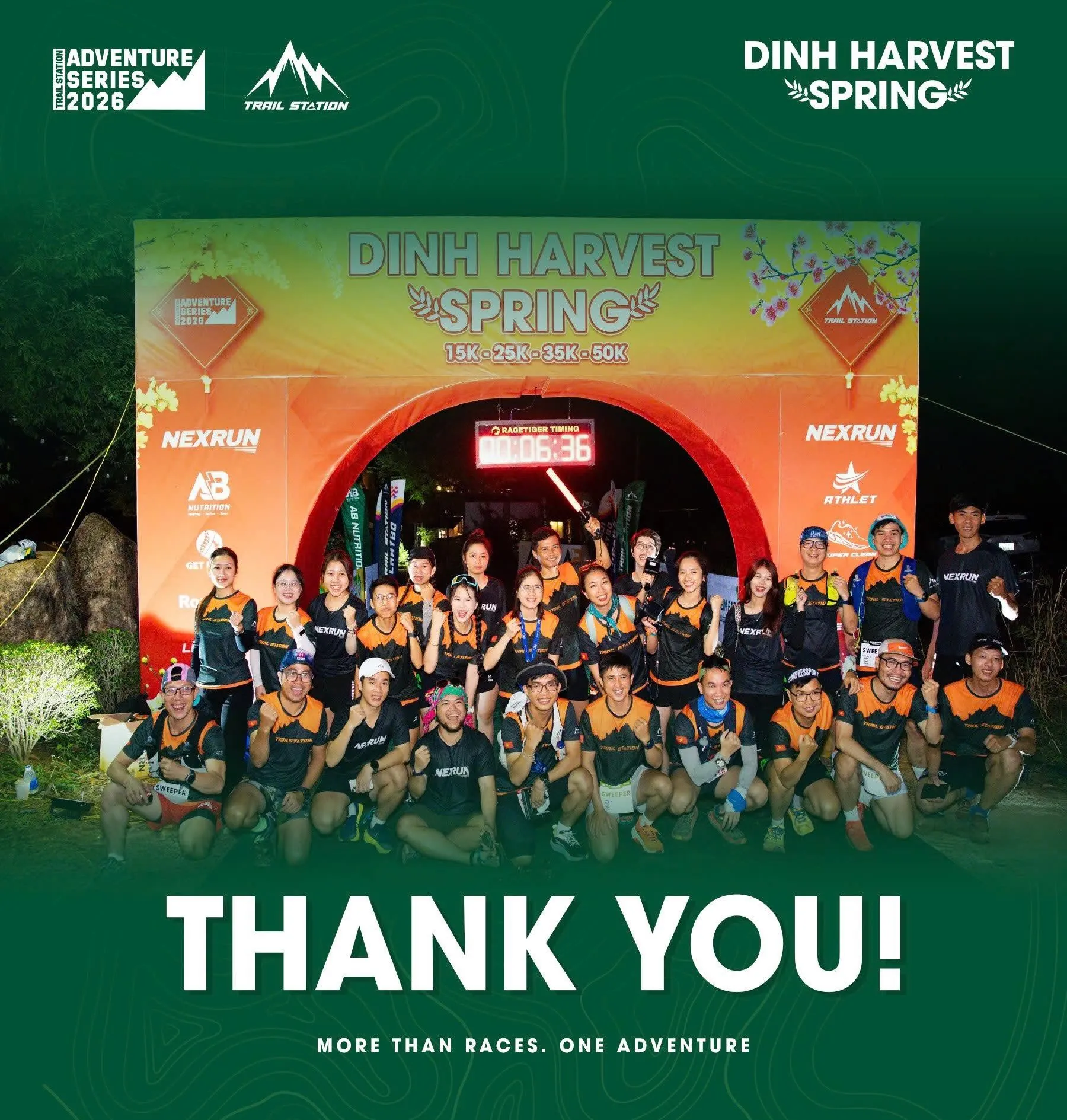 Dinh Harvest Spring 2026 khép lại chặng mở màn và mở ra hành trình trail tiếp theo trong năm.