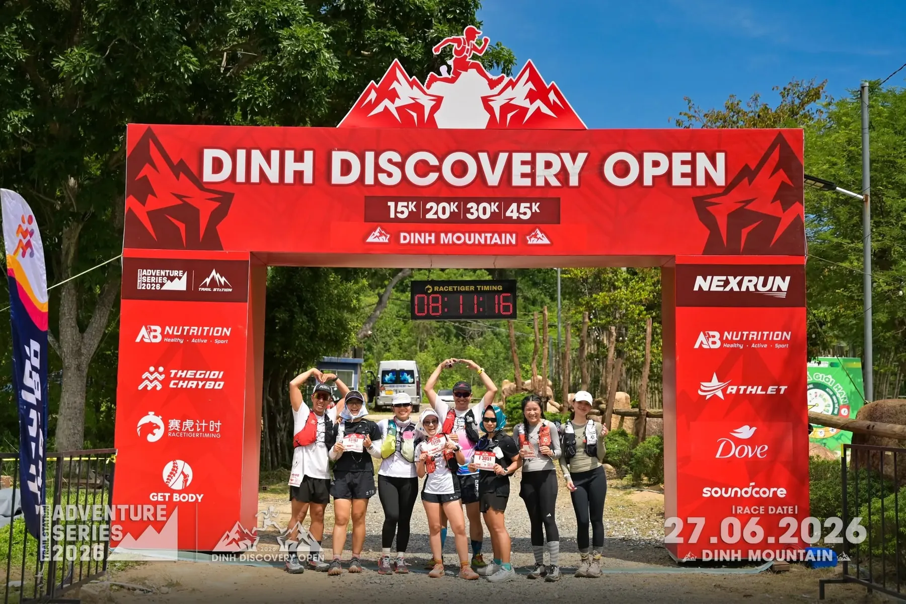 Dinh Discovery Open 2026 đưa cộng đồng trail trở lại những cung đường khám phá tại Núi Dinh.