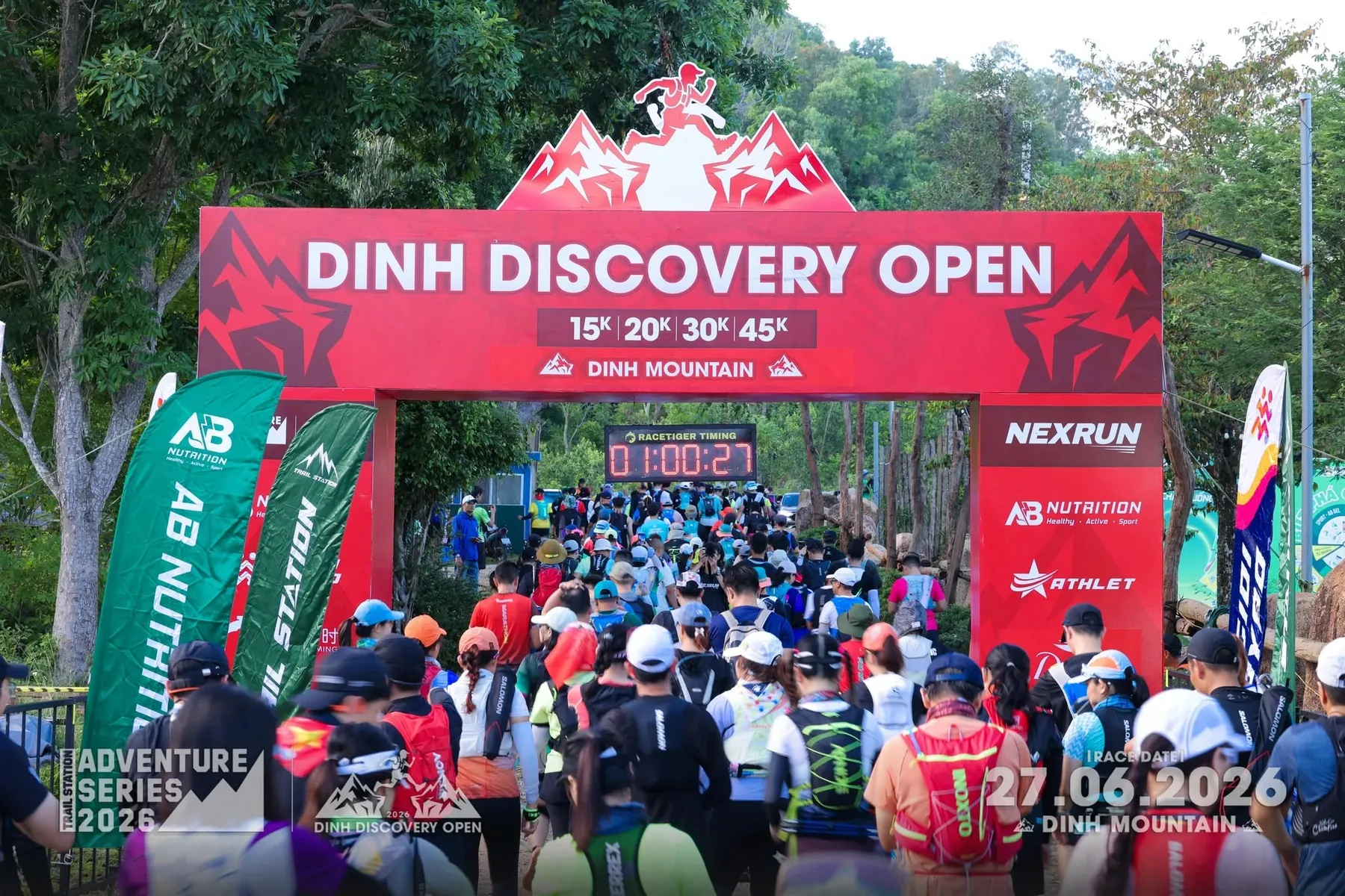 Bốn cự ly đưa các runner bước vào Núi Dinh với những mục tiêu và thử thách khác nhau.