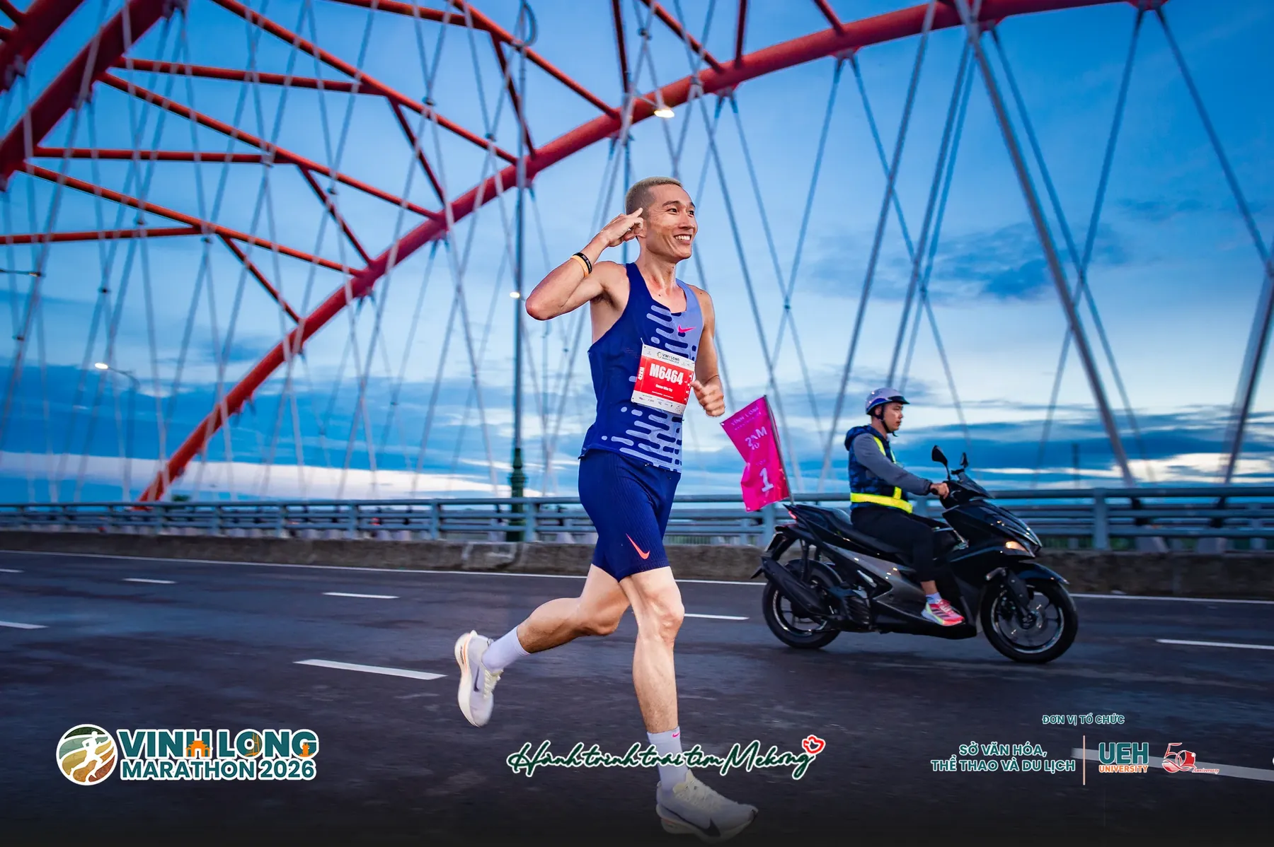 Mỗi kilomet đưa runner đến gần hơn với nhịp sống và cảnh quan đặc trưng của Vĩnh Long.