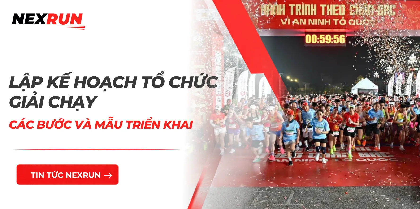 Lập Kế Hoạch Tổ Chức Giải Chạy: Các Bước Và Mẫu Triển Khai