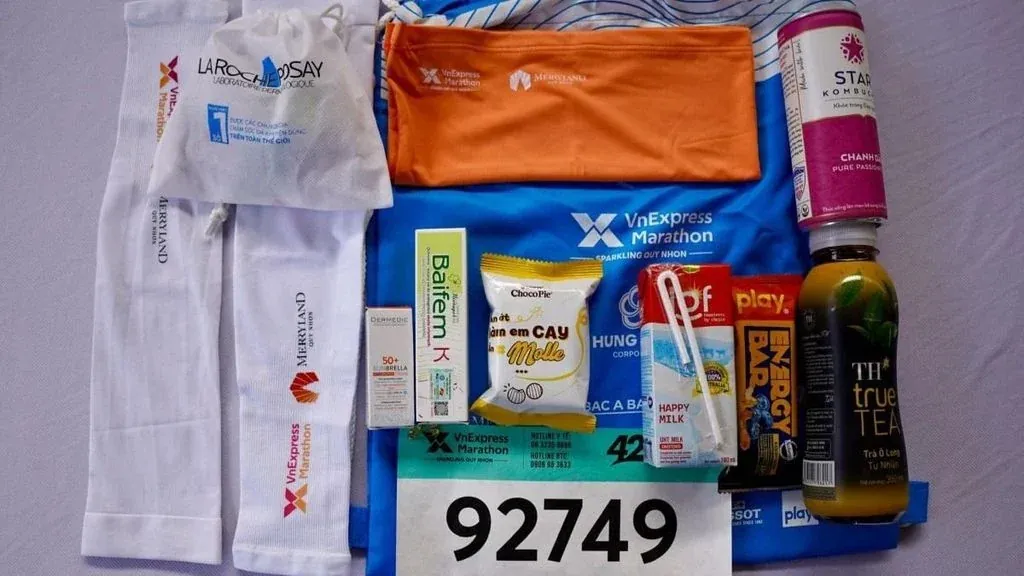 BIB, race kit và hệ thống timing