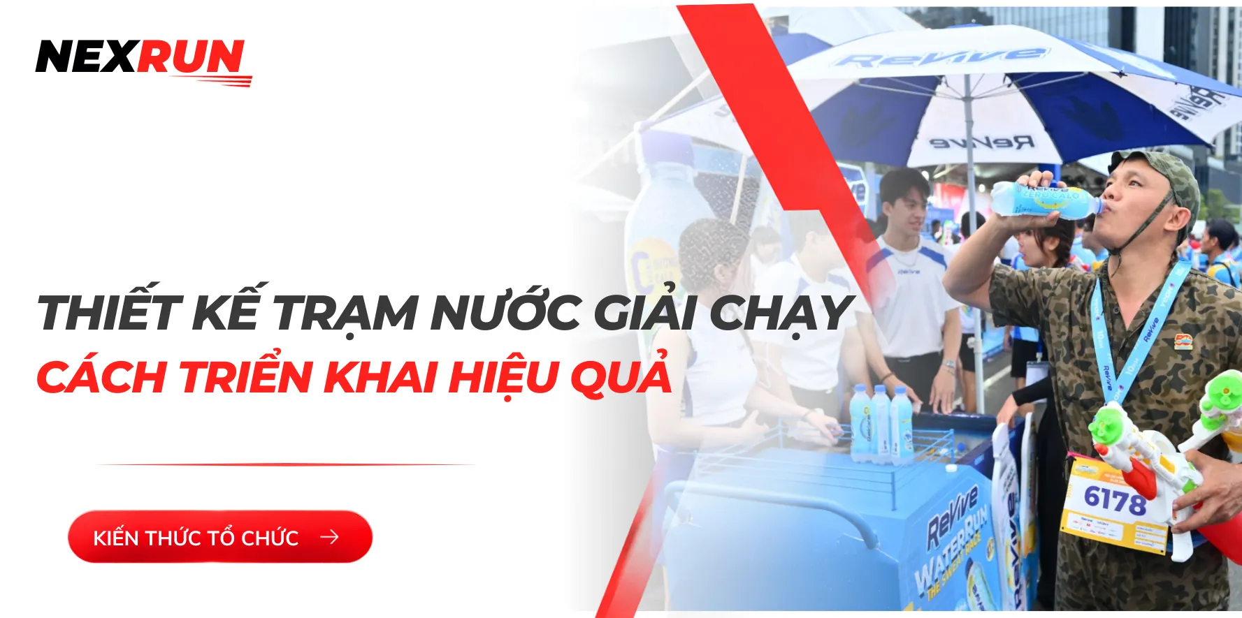 Thiết Kế Trạm Nước Giải Chạy: Cách Triển Khai Hiệu Quả