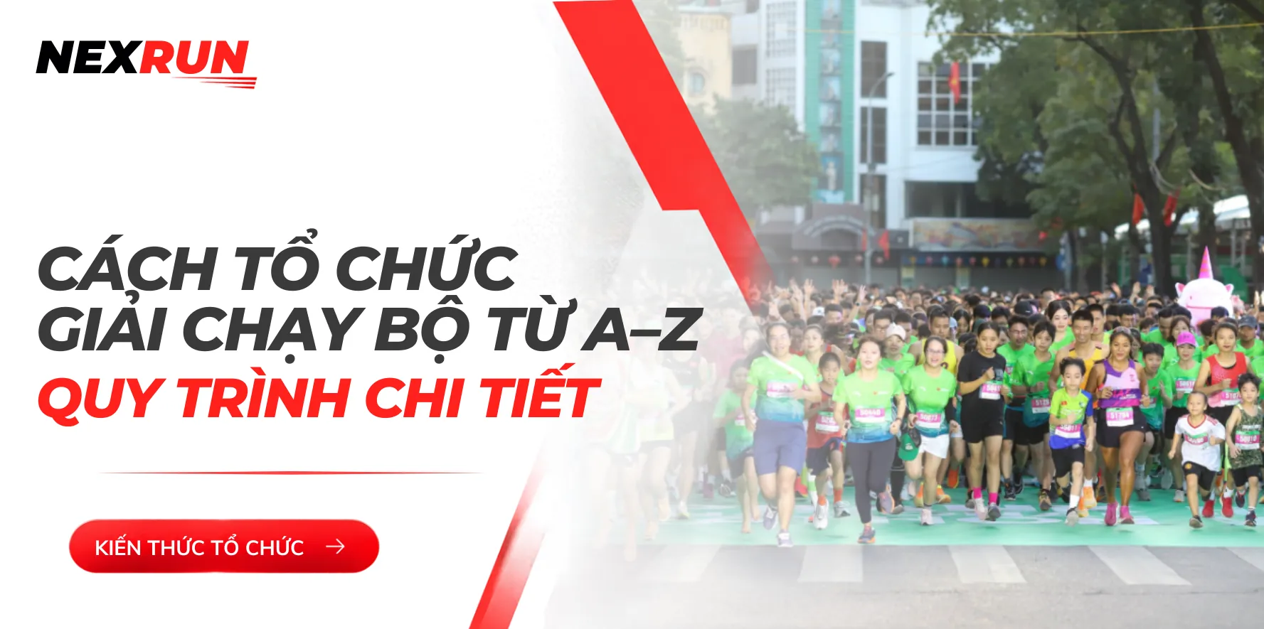 Cách Tổ Chức Giải Chạy Bộ Từ A–Z: Quy Trình Chi Tiết