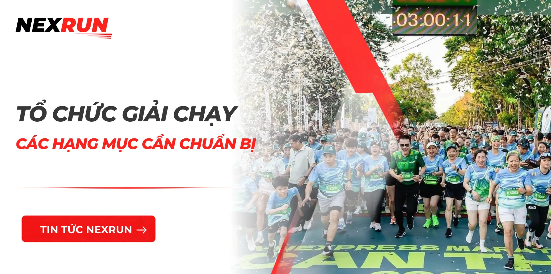 Tổ Chức Giải Chạy: Các Hạng Mục Cần Chuẩn Bị